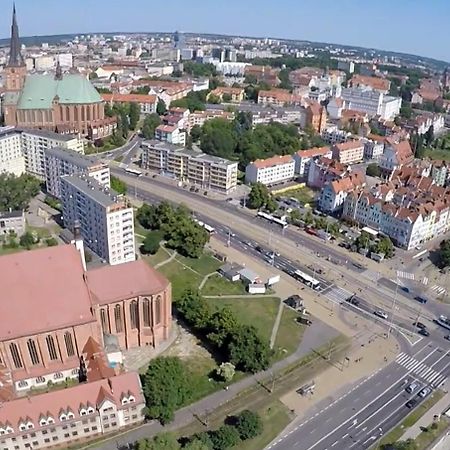 Apartament Wyszynskiego Szczecin Polska Luaran gambar